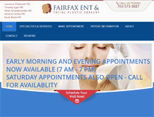 Tablet Screenshot of fairfaxent.com